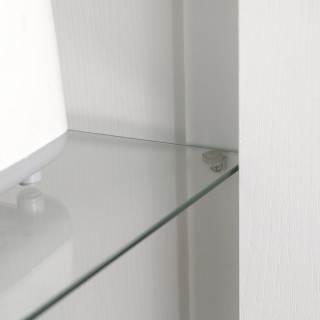 HOMCOM Μοντέρνος Μπουφές με 2 Πόρτες με Ρυθμιζόμενα Ράφια σε Ξύλο κ...