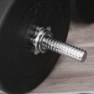 HOMCOM Set Dumbbells Gym 50kg Ρυθμιζόμενο κιτ Βαρών Bodybuilding με... HOMCOM Set Dumbbells Gym 50kg Ρυθμιζόμενο κιτ Βαρών Bodybuilding με...