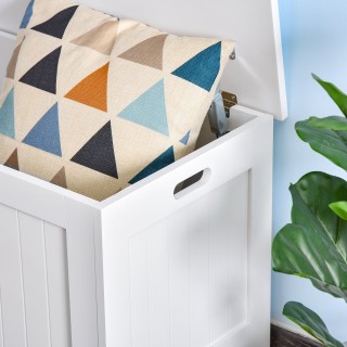 Πάγκος αποθήκευσης πολλαπλών χρήσεων HOMCOM από ξύλο MDF με άνοιγμα... Πάγκος αποθήκευσης πολλαπλών χρήσεων HOMCOM από ξύλο MDF με άνοιγμα...