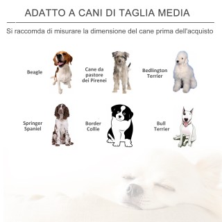 Καναπές για Κατοικίδια 86 x 55 x 33 cm PawHut D04-167BU