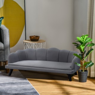 Καναπές για Κατοικίδια 98.5 x 60.5 x 35.5 cm Χρώματος Γκρι PawHut D... Καναπές για Κατοικίδια 98.5 x 60.5 x 35.5 cm Χρώματος Γκρι PawHut D...