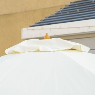 Ομπρέλα κήπου Outsunny με διπλό κουβούκλιο, από ξύλο μπαμπού και πο... Ομπρέλα κήπου Outsunny με διπλό κουβούκλιο, από ξύλο μπαμπού και πο...