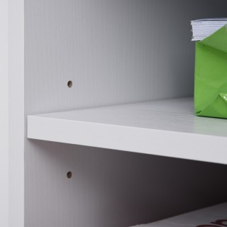 Ξύλινο Ντουλάπι Εκτυπωτή Τροχήλατο με Ρυθμιζόμενο Ράφι 60 x 40 x 68...