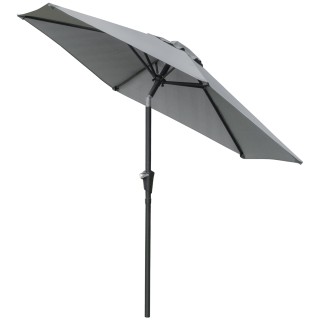 Outsunny ανακλινόμενη ομπρέλα κήπου 2,3x2m με άνοιγμα μανιβέλας και... Outsunny ανακλινόμενη ομπρέλα κήπου 2,3x2m με άνοιγμα μανιβέλας και...