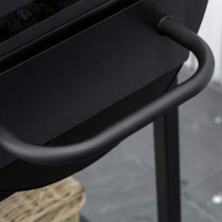 Outsunny Steel Barbecue με 2 Ανεξάρτητες Σχάρες Μαύρες 90cm x 45cm ... Outsunny Steel Barbecue με 2 Ανεξάρτητες Σχάρες Μαύρες 90cm x 45cm ...