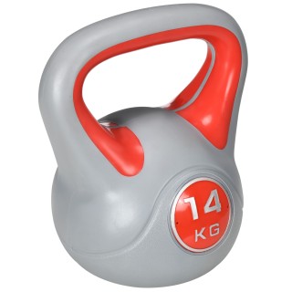 SPORTNOW Kettlebell 14kg σε PU και Sand με επίπεδη βάση και λαβή γι... SPORTNOW Kettlebell 14kg σε PU και Sand με επίπεδη βάση και λαβή γι...