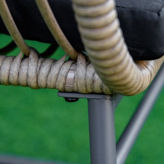 Σετ έπιπλα κήπου Outsunny σε PE Rattan με 2 πολυθρόνες, καναπέ και ... Σετ έπιπλα κήπου Outsunny σε PE Rattan με 2 πολυθρόνες, καναπέ και ...