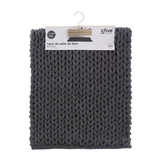 Χαλάκι Μπάνιου 120 x 50 x 2 cm Χρώματος Σκούρο Γκρι 5Five Simply Sm... Χαλάκι Μπάνιου 120 x 50 x 2 cm Χρώματος Σκούρο Γκρι 5Five Simply Sm...