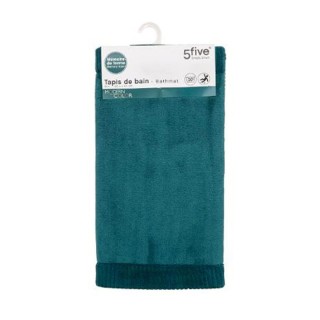 Χαλάκι Μπάνιου 80 x 50 x 1.5 cm Χρώματος Πετρόλ 5Five Simply Smart ... Χαλάκι Μπάνιου 80 x 50 x 1.5 cm Χρώματος Πετρόλ 5Five Simply Smart ...