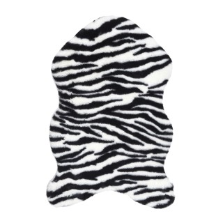 Χαλάκι Animal Art 60 x 90 cm Black/White Home Deco Factory TX0085 T... Χαλάκι Animal Art 60 x 90 cm Black/White Home Deco Factory TX0085 T...