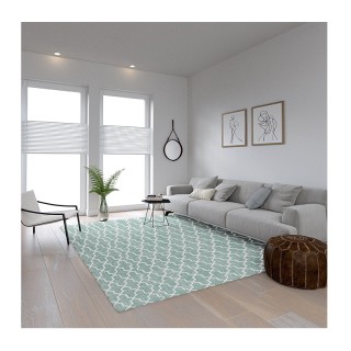 Χαλί 160 x 230 cm Χωρίς Πέλος Marakesh 2 Χρώματος Mint SPM