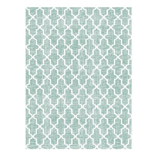 Χαλί 80 x 150 cm Χωρίς Πέλος Marakesh 2 Χρώματος Mint SPM