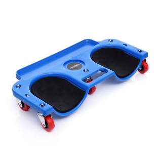 Ξαπλώστρα Συνεργείου για Προστασία Γονάτων με 5 Ροδάκια Kraft&Dele ...