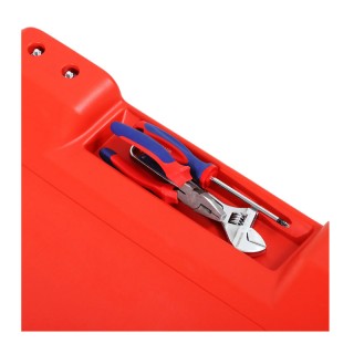 Ξαπλώστρα Συνεργείου με Μαξιλάρι και 6 Ροδάκια DURHAND C21-007