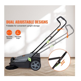 Χειροκίνητο Σάρωθρο με Κάδο 18.9 Lt VEVOR BXSQSC55JL26E5I64V0