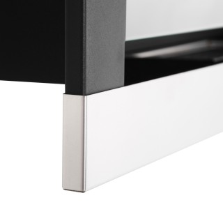 Τζάκι HOMCOM βιοαιθανόλης από ανοξείδωτο χάλυβα, 2,5 ώρες καύσης με...