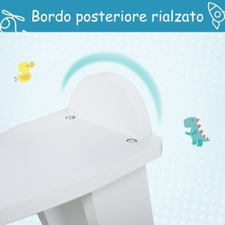 HOMCOM Rocking Horse για παιδιά 3-6 ετών, Κλασικό σχέδιο ξύλου - Λε...