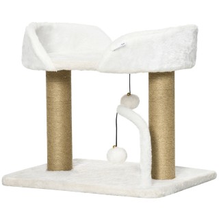 PawHut Tower for Cats max 5kg σε μοριοσανίδα με ξύσιμο στύλο και μπ... PawHut Tower for Cats max 5kg σε μοριοσανίδα με ξύσιμο στύλο και μπ...