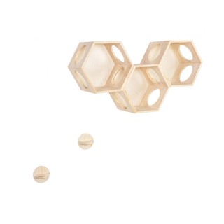 Ξύλινα Αρθρωτά Επιτοίχια Ράφια Γάτας με Σκαλοπάτια 5 τμχ Inkazen 10... Ξύλινα Αρθρωτά Επιτοίχια Ράφια Γάτας με Σκαλοπάτια 5 τμχ Inkazen 10...