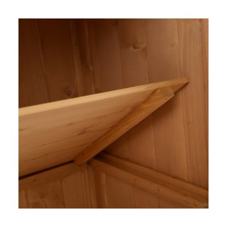 Ξύλινη Αποθήκη Κήπου 74 x 43 x 88 cm HOMCOM 845-212 Ξύλινη Αποθήκη Κήπου 74 x 43 x 88 cm HOMCOM 845-212