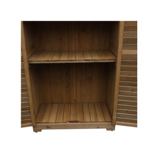 Ξύλινη Αποθήκη Κήπου 87 x 46.5 x 160 cm Outsunny 845-247 Ξύλινη Αποθήκη Κήπου 87 x 46.5 x 160 cm Outsunny 845-247