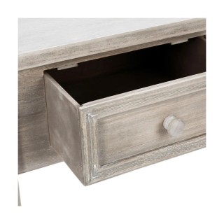 Ξύλινη Κονσόλα με 2 Συρτάρια 80 x 30 x 76 cm Χρώματος Καφέ Ανοιχτό ... Ξύλινη Κονσόλα με 2 Συρτάρια 80 x 30 x 76 cm Χρώματος Καφέ Ανοιχτό ...