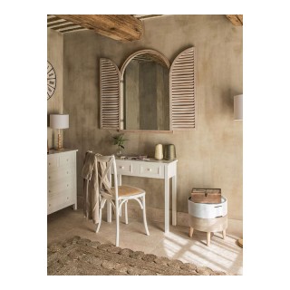 Ξύλινη Κονσόλα με 2 Συρτάρια 80 x 30 x 76 cm Χρώματος Λευκό Atmosph... Ξύλινη Κονσόλα με 2 Συρτάρια 80 x 30 x 76 cm Χρώματος Λευκό Atmosph...