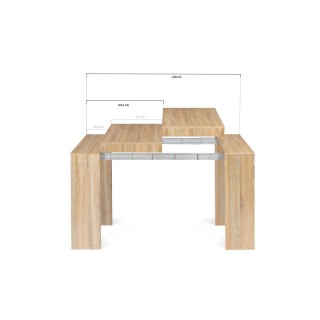 Ξύλινη Κονσόλα - Τραπεζαρία με Μηχανισμό Προέκτασης σε 2 Θέσεις 140...