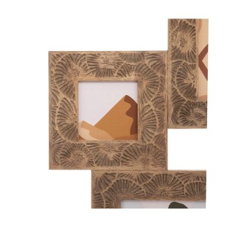 Ξύλινη Κορνίζα 4 Θέσεων 46.8 x 1.5 x 47.5 cm Atmosphera 185857 Ξύλινη Κορνίζα 4 Θέσεων 46.8 x 1.5 x 47.5 cm Atmosphera 185857