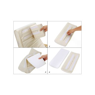 Ξύλινη Κουνιστή Πολυθρόνα με Ρυθμιζόμενο Υποπόδιο 67 x 91 x 115 cm ...