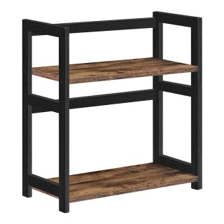 Ξύλινη Ραφιέρα από Μπαμπού με 2 Ράφια 42 x 18 x 43 cm Songmics OFS0...