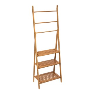 Ξύλινη Ραφιέρα Μπάνιου από Μπαμπού με 3 Ράφια και 3 Ράγες 53.2 x 32... Ξύλινη Ραφιέρα Μπάνιου από Μπαμπού με 3 Ράφια και 3 Ράγες 53.2 x 32...