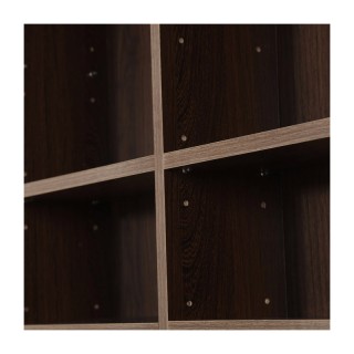 Ξύλινη Βιβλιοθήκη με 36 Ράφια 102 x 23.5 x 195 cm HOMCOM 836-014BN Ξύλινη Βιβλιοθήκη με 36 Ράφια 102 x 23.5 x 195 cm HOMCOM 836-014BN