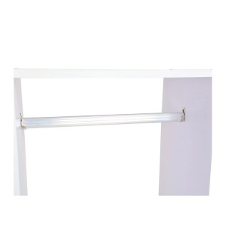 Ξύλινη Ανοιχτή Τροχήλατη Ντουλάπα 80 x 40 x 128 cm HOMCOM 02-0604