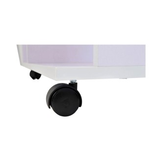 Ξύλινη Ανοιχτή Τροχήλατη Ντουλάπα 80 x 40 x 128 cm HOMCOM 02-0604