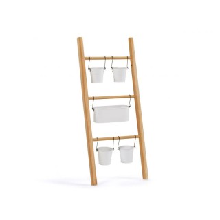 Ξύλινη Ανθοστήλη Σκάλα με 5 Γλάστρες 43 x 4 x 100 cm Inkazen 40054146 Ξύλινη Ανθοστήλη Σκάλα με 5 Γλάστρες 43 x 4 x 100 cm Inkazen 40054146