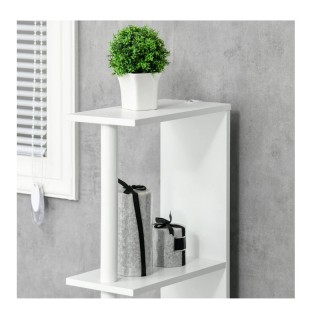 Ξύλινη Εταζέρα Μπάνιου με 2 Ντουλάπια και 2 Ράφια 15.2 x 29.8 x 118... Ξύλινη Εταζέρα Μπάνιου με 2 Ντουλάπια και 2 Ράφια 15.2 x 29.8 x 118...