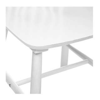 Σετ Καρέκλες Κουζίνας 46.5 x 52 x 87 cm Χρώματος Λευκό 2 τμχ Isabel...