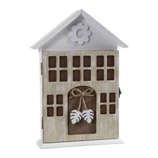 Ξύλινη Κλειδοθήκη Τοίχου 19 x 5 x 26 cm Shabby Chic Bakaji 02815158 Ξύλινη Κλειδοθήκη Τοίχου 19 x 5 x 26 cm Shabby Chic Bakaji 02815158