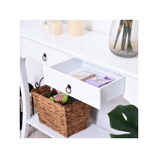 Ξύλινη Κονσόλα με 2 Συρτάρια 100 x 33 x 76 cm HOMCOM 831-182