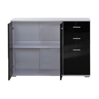 Ξύλινη Κονσόλα με 3 Ντουλάπια και 2 Συρτάρια 106 x 35 x 76 cm HOMCO...