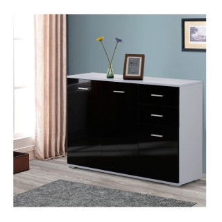 Ξύλινη Κονσόλα με 3 Ντουλάπια και 2 Συρτάρια 106 x 35 x 76 cm HOMCO...