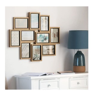 Ξύλινη Κορνίζα 10 Θέσεων 58 x 2.5 x 49 cm Atmosphera 173868 Ξύλινη Κορνίζα 10 Θέσεων 58 x 2.5 x 49 cm Atmosphera 173868