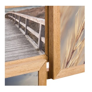 Ξύλινη Κορνίζα 12 Θέσεων 59.5 x 3 x 45.5 cm Atmosphera 114691 Ξύλινη Κορνίζα 12 Θέσεων 59.5 x 3 x 45.5 cm Atmosphera 114691