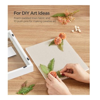 Ξύλινη Κορνίζα 22.5 x 4 x 27.5 cm Songmics RPF007W01 Ξύλινη Κορνίζα 22.5 x 4 x 27.5 cm Songmics RPF007W01