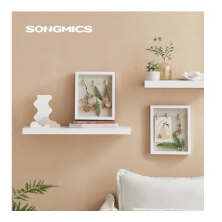 Ξύλινη Κορνίζα 22.5 x 4 x 27.5 cm Songmics RPF007W01 Ξύλινη Κορνίζα 22.5 x 4 x 27.5 cm Songmics RPF007W01