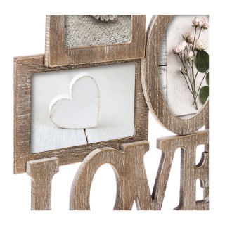 Ξύλινη Κορνίζα 6 Θέσεων 42.6 x 2 x 40.5 cm Atmosphera 141234 Ξύλινη Κορνίζα 6 Θέσεων 42.6 x 2 x 40.5 cm Atmosphera 141234