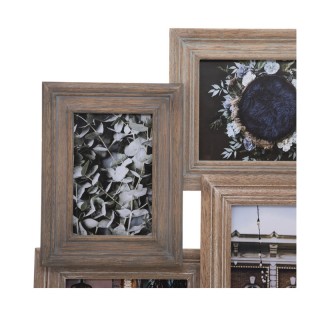 Ξύλινη Κορνίζα 6 Θέσεων 57 x 3 x 42 cm Atmosphera 185848 Ξύλινη Κορνίζα 6 Θέσεων 57 x 3 x 42 cm Atmosphera 185848