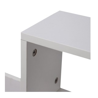 Ξύλινη Κρεμάστρα Τοίχου με 9 Γάντζους και 4 Ράφια 99.5 x 15 x 61 cm...