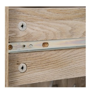 Ξύλινη Ντουλάπα Κουζίνας 100 x 39 x 181.5 cm HOMCOM 835-260